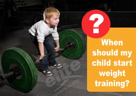 Youth Weight Training Questions