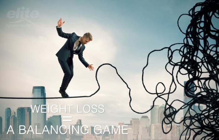 Why You Pretty Much Have to be a Tightrope Walker to Lose Weight