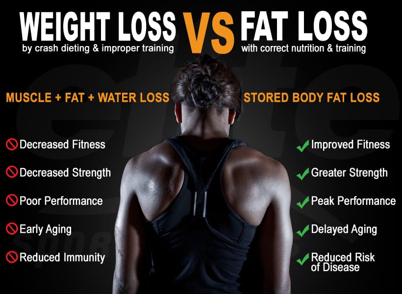 The Difference Between Weight Loss and Fat Loss