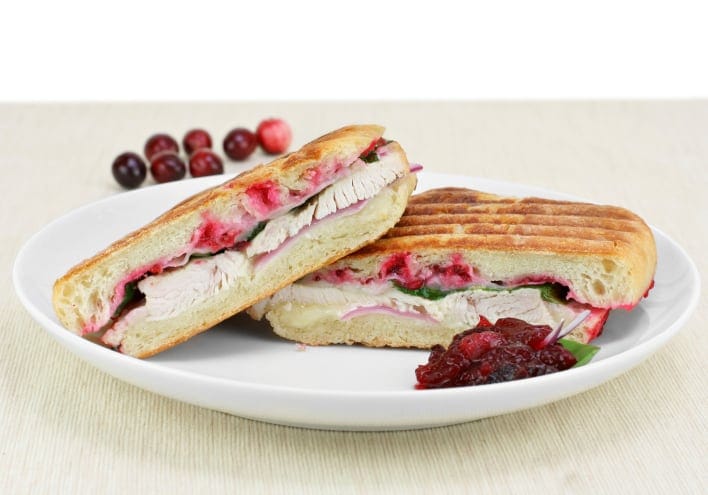 Cranberry Turkey Melt Sandwich Recipe