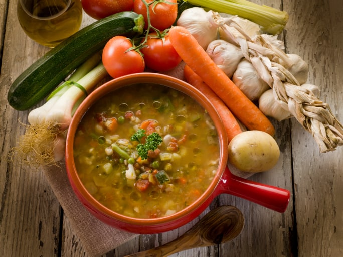 Why See a RDN & Rita’s Vegetable Soup Recipe