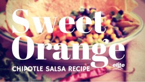 Sweet Orange Chipotle Salsa Recipe