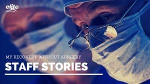Staff Stories: My Recovery Without Surgery