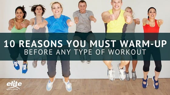 Types of warm discount up exercises before workout