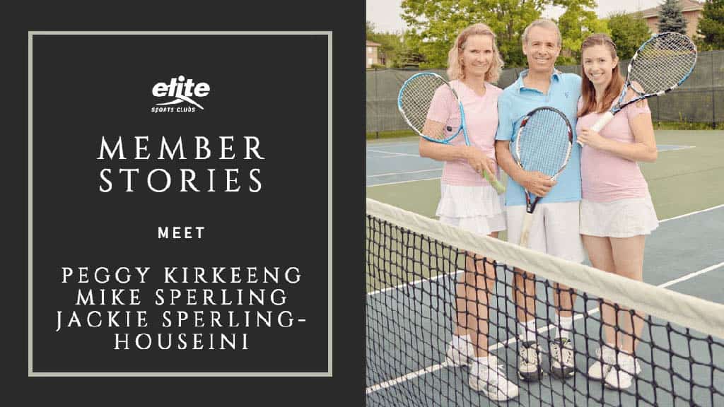 A Family Affair - New Dynamic on the Tennis Court for Mom, Dad, and Daughter