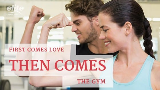 First Comes Love, Then Comes The Gym