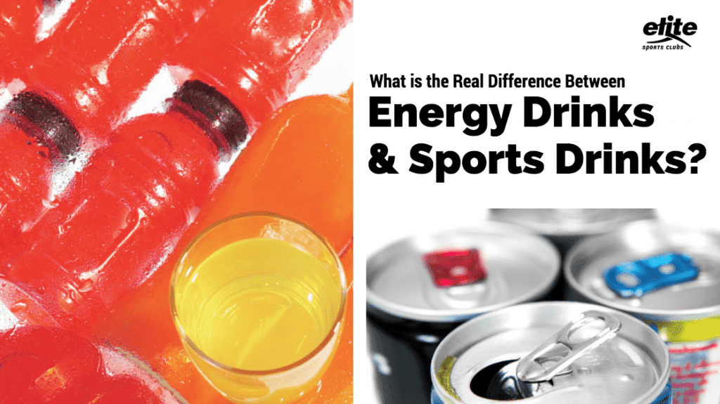 The Real Difference Between Energy Drinks & Sports Drinks