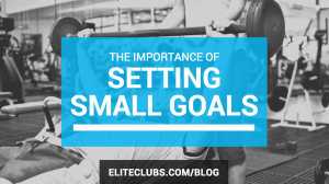 The Importance of Setting Small Goals