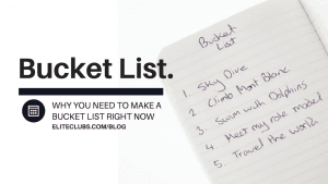 Why You Need to Make a Bucket List