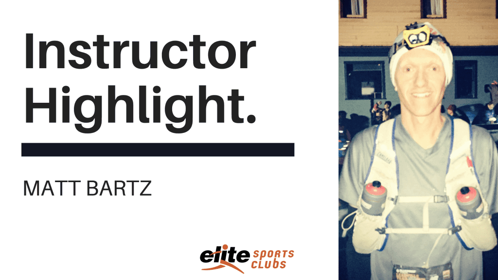 Elite Instructor Highlight: Matt Bartz