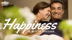 Happiness Is Key To Success