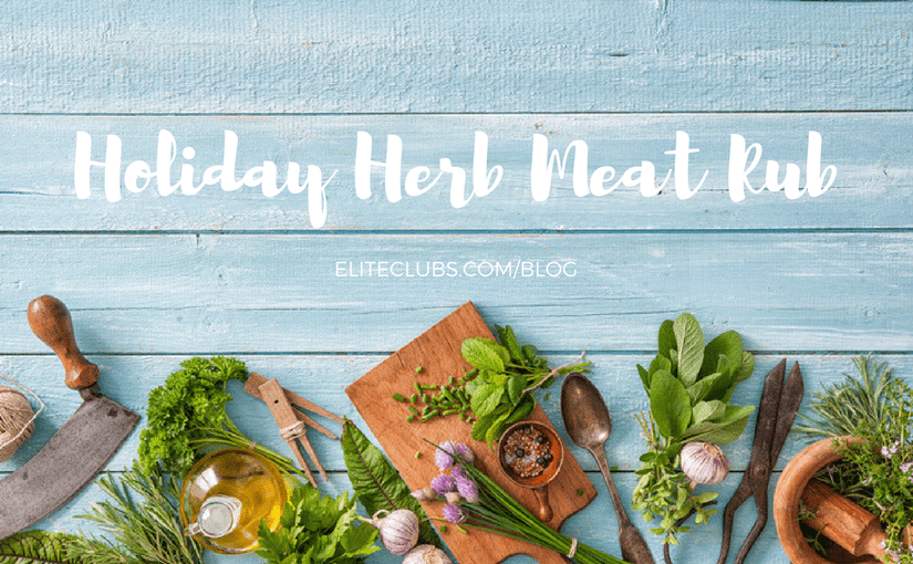 Holiday Herb Meat Rub