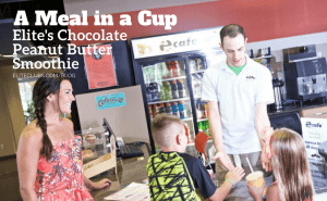 Elite’s Chocolate Peanut Butter Smoothie: A Meal in a Cup