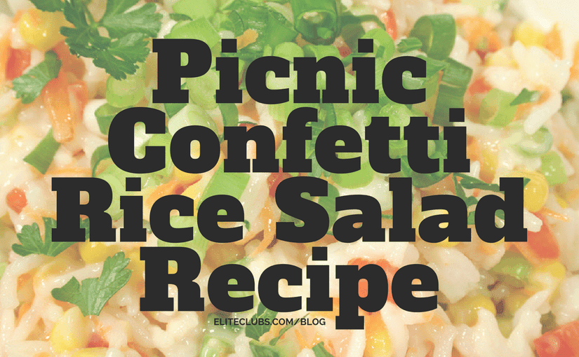 Picnic Confetti Rice Salad Recipe Elite Sports Clubs