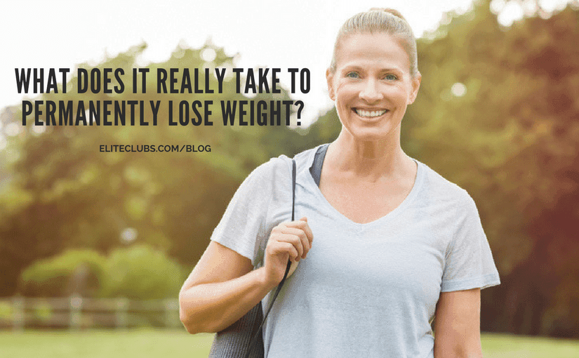 What Does it Really Take to Permanently Lose Weight