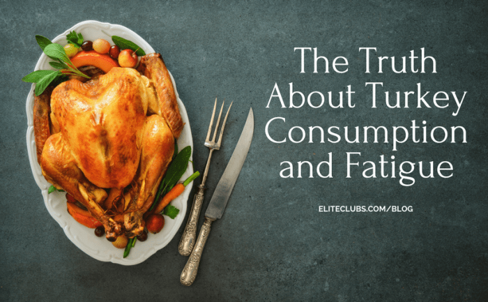 The Truth About Turkey Consumption and Fatigue