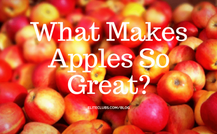 What Makes Apples So Great