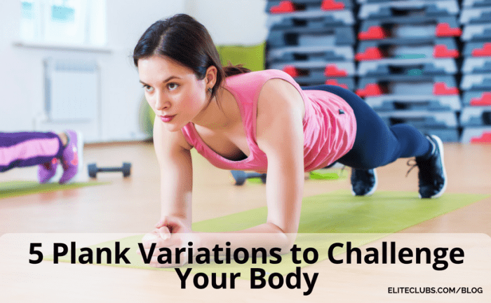 5 Plank Variations to Challenge Your Body