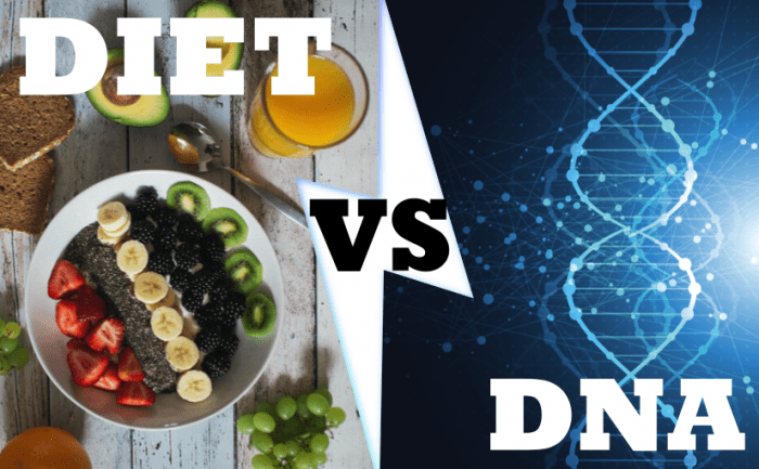 Diet vs. DNA