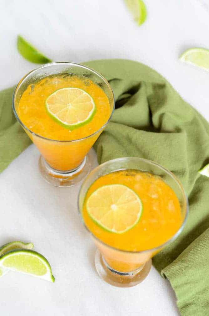 Turmeric Gin & Ginger holiday cocktails