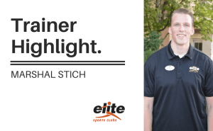 Trainer Highlight - Marshal Stich