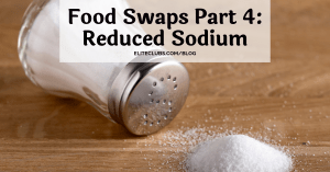Food Swaps Part 4 - Reduced Sodium