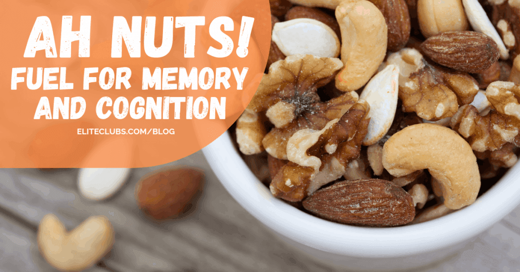 Ah Nuts! Fuel for Memory and Cognition Elite Sports Clubs