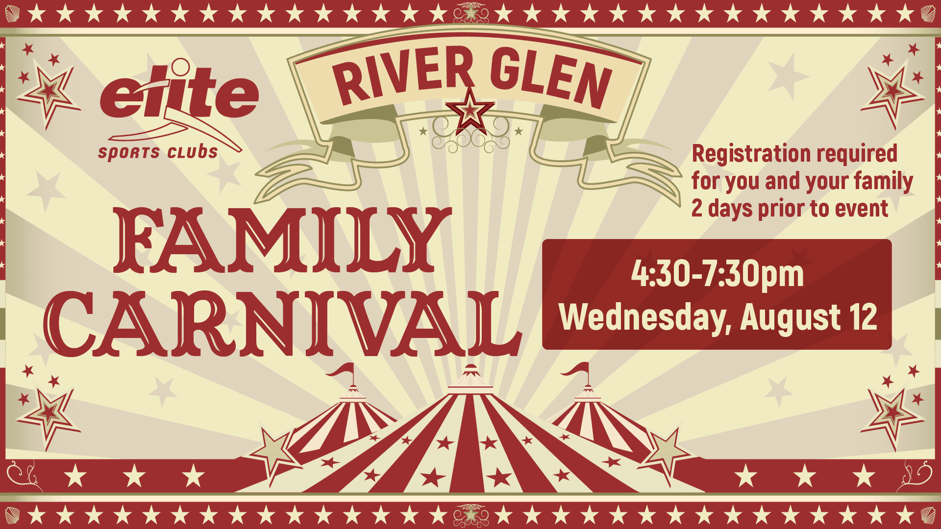 Family Carnival - Elite River Glen - August 2020