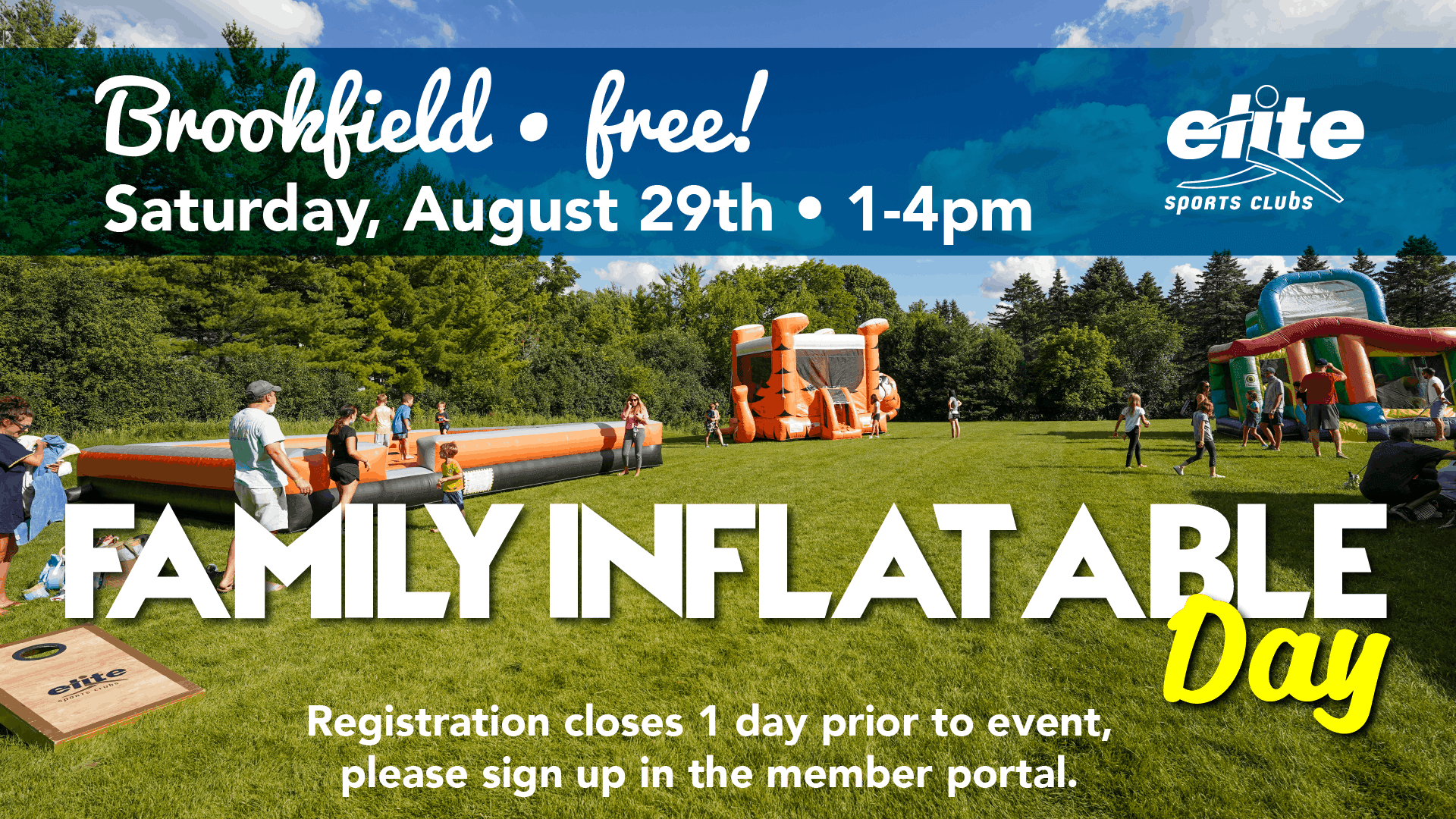 Family Inflatable Day - Elite Brookfield - August 2020
