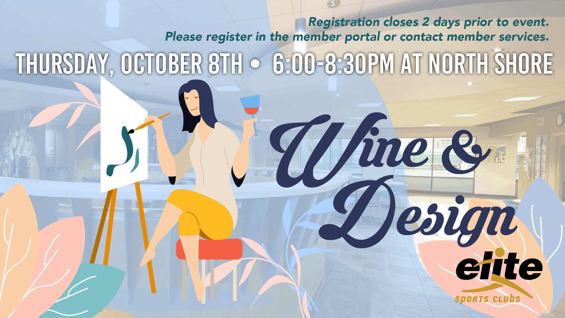 Wine and Design - Elite North Shore - October 2020