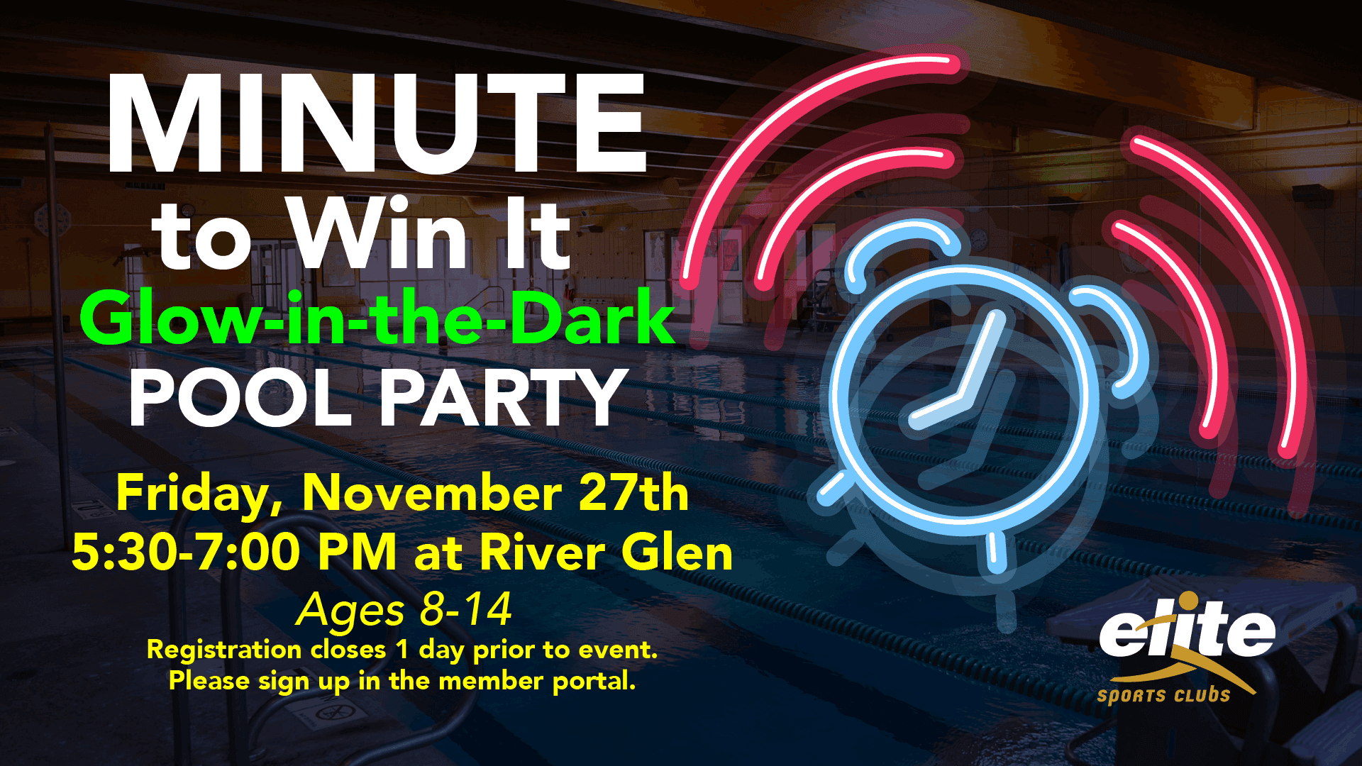 Minute to Win It - Elite River Glen - November 2020