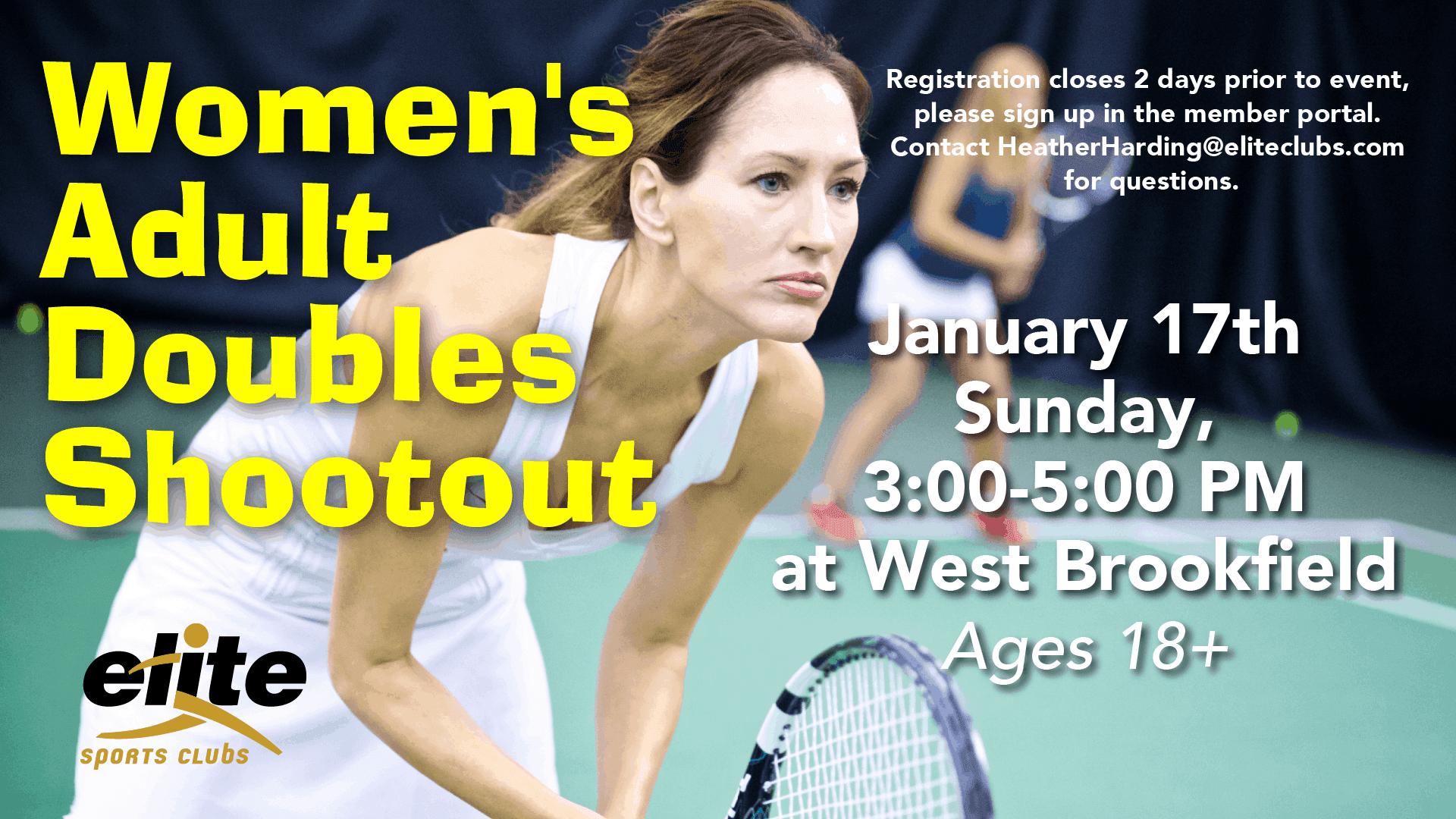 Womens Doubles Shootout - Elite West Brookfield - January 2021