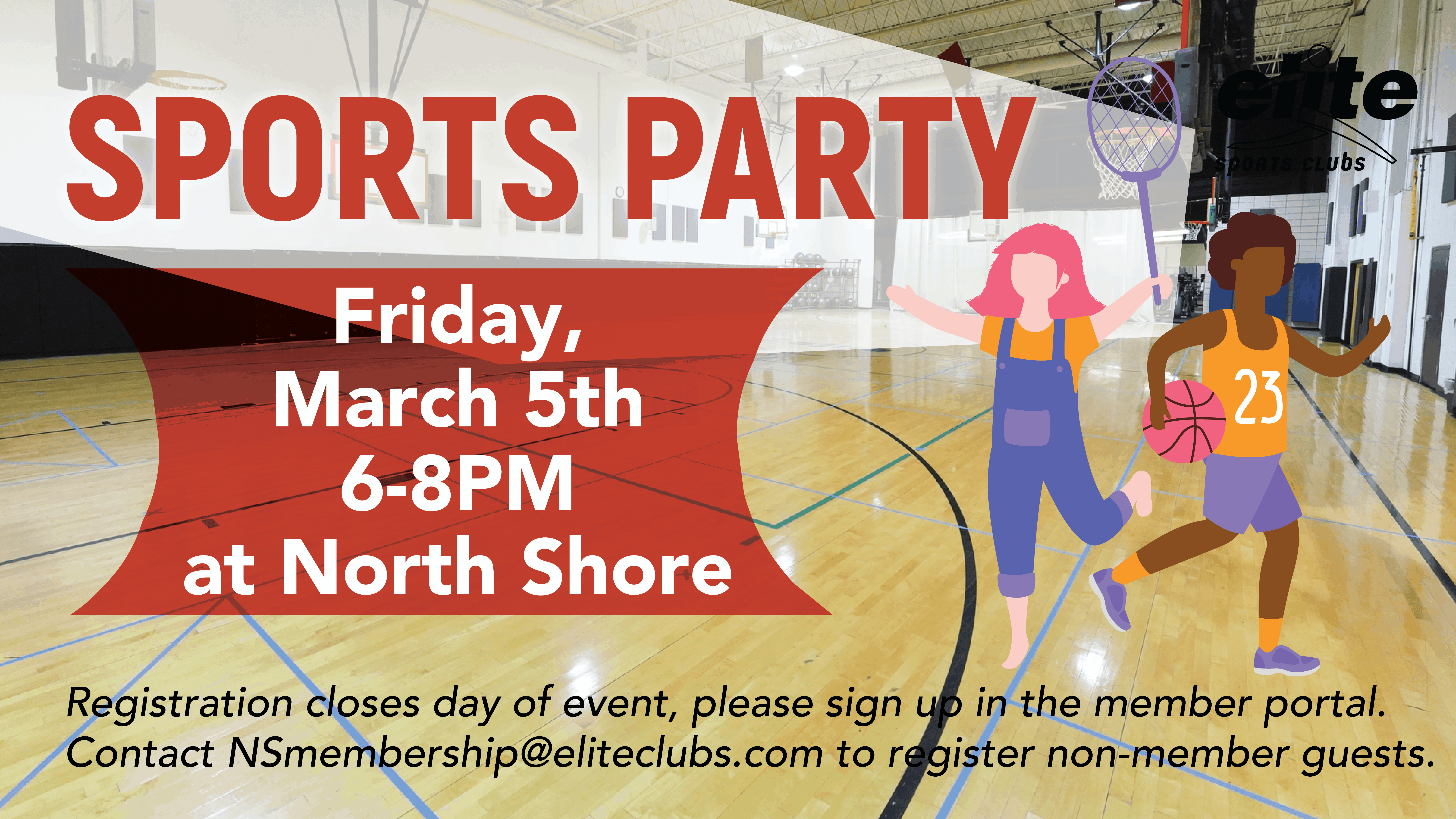 Sports Party - Elite North Shore - March 2021