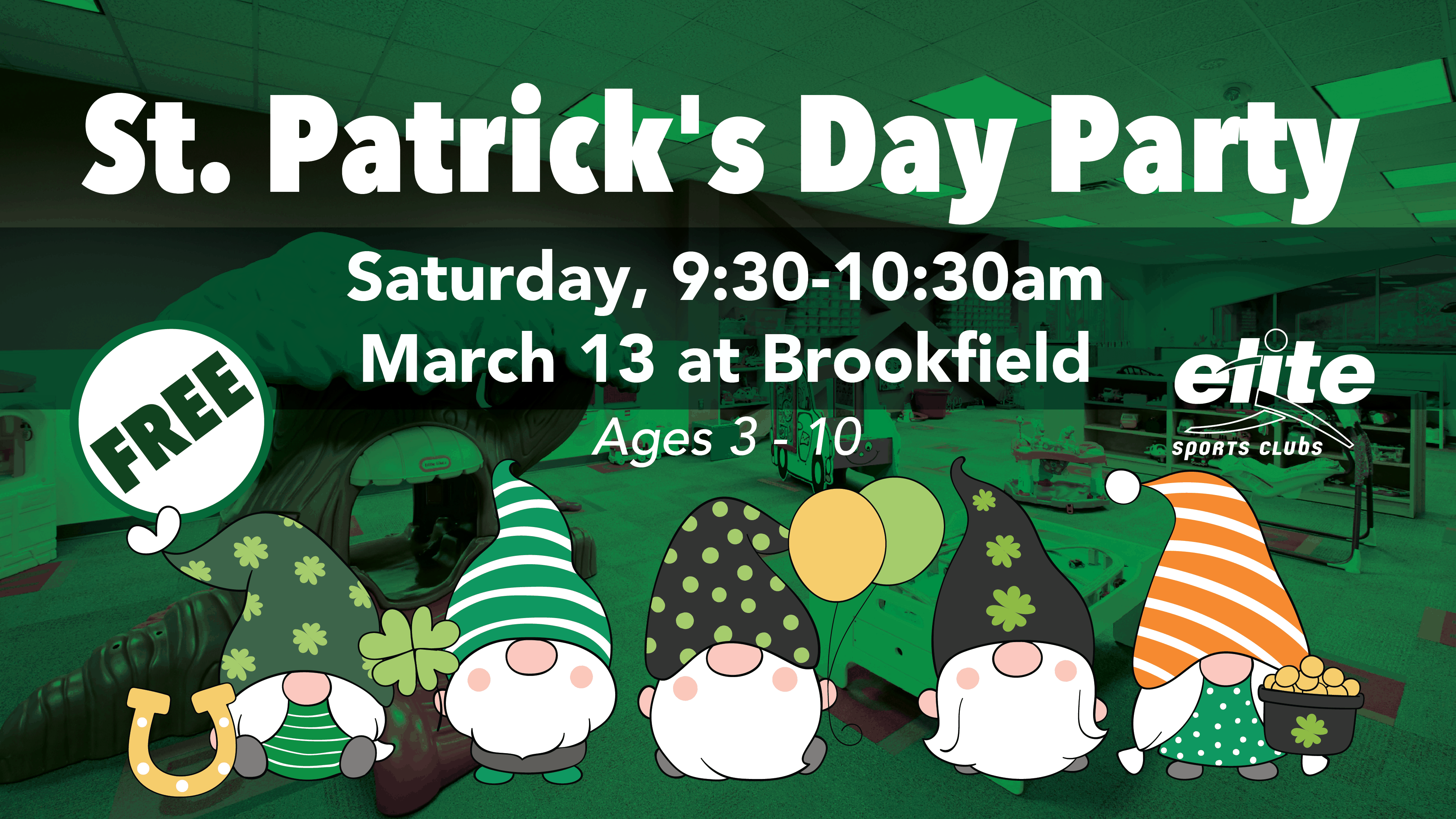St Patricks Day Party - Elite Brookfield - March 2021