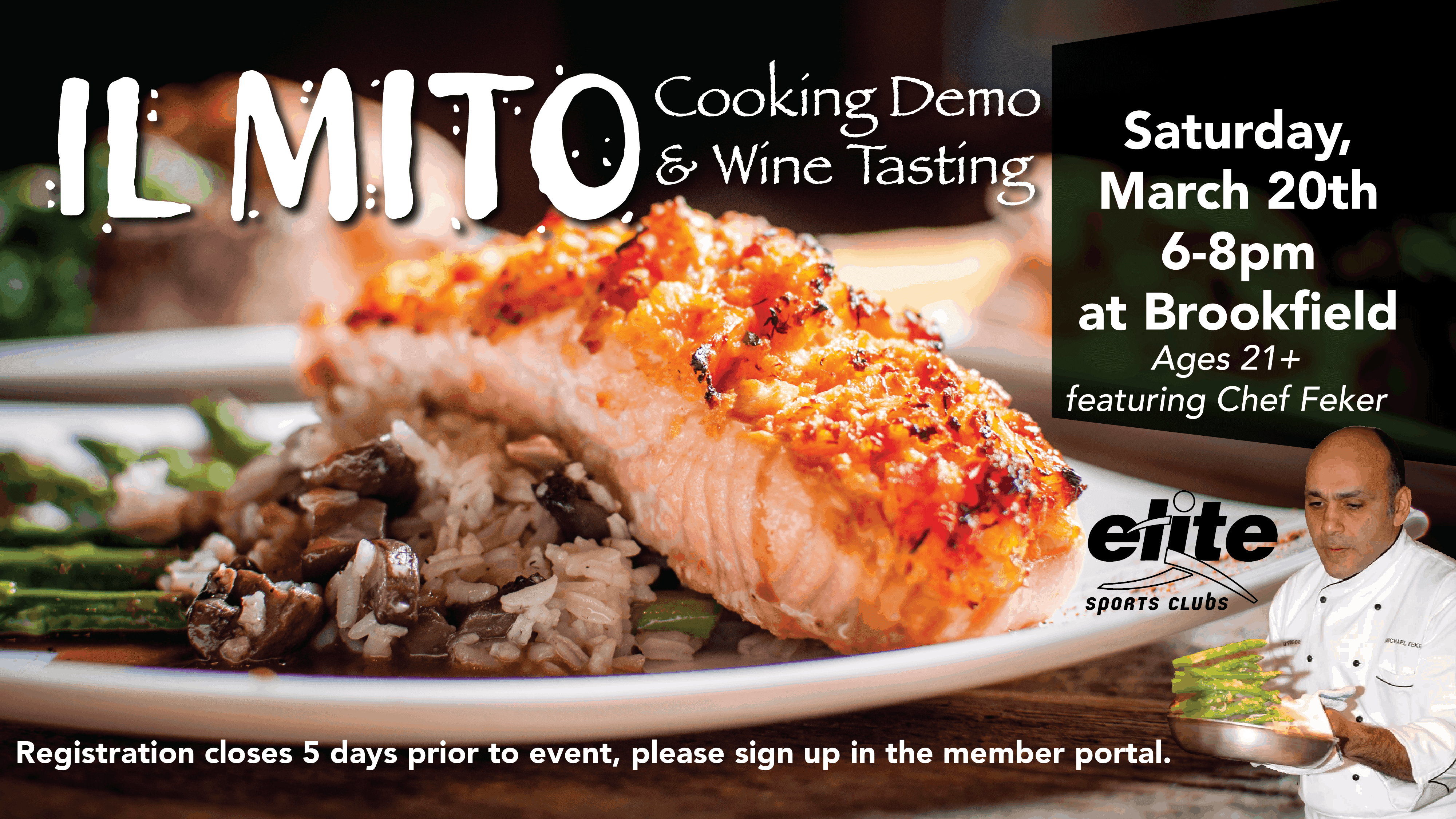 IL MITO Cooking Demo - Elite Brookfield - March 2021