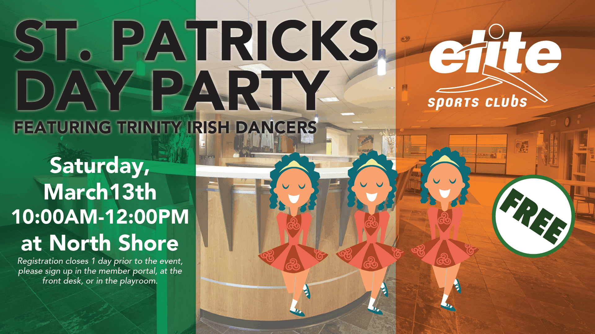 St Patricks Day Party feat Trinity Irish Dancers - Elite North Shore - March 2021