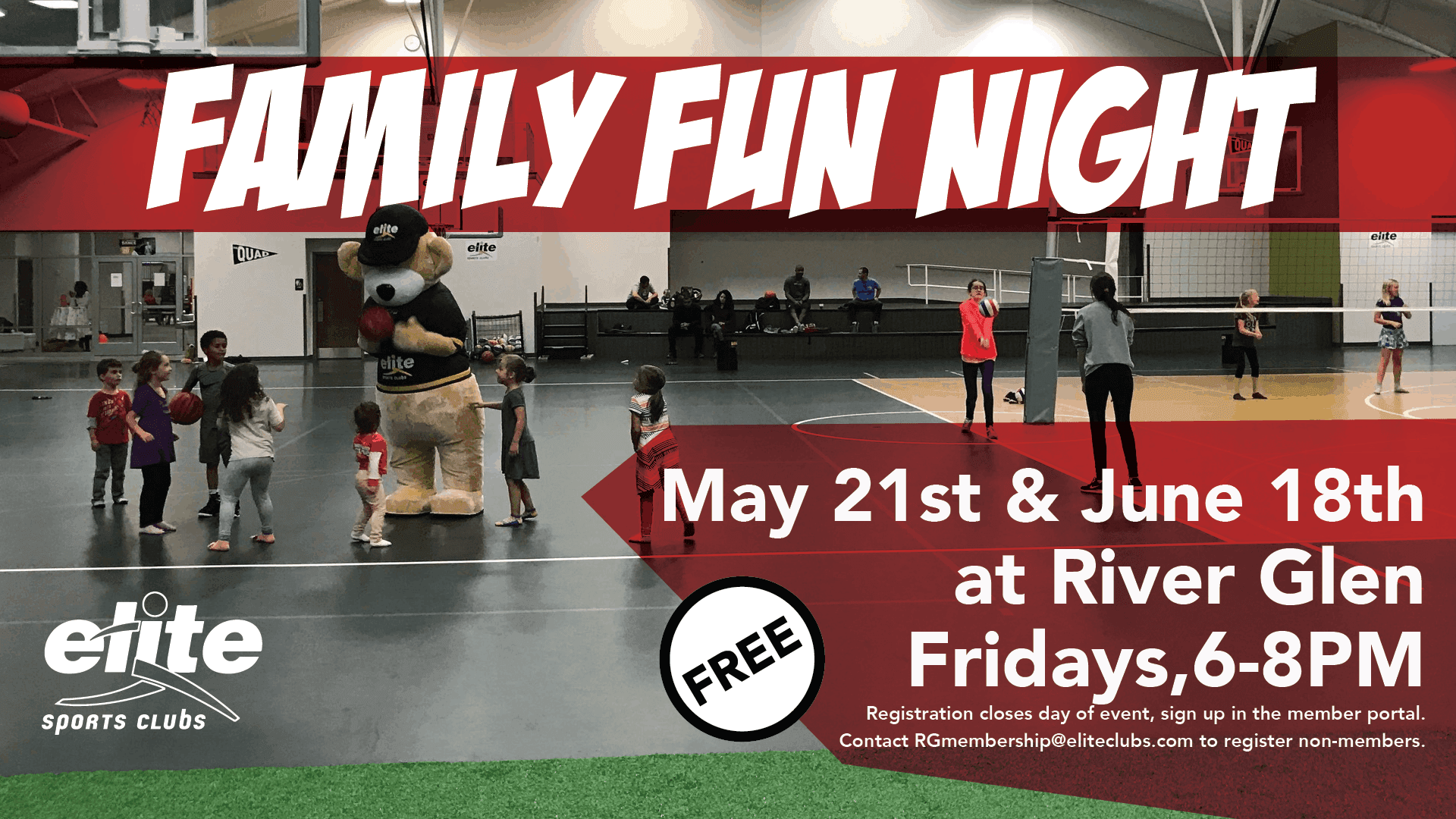Family Fun Night - Elite River Glen - May June 2021