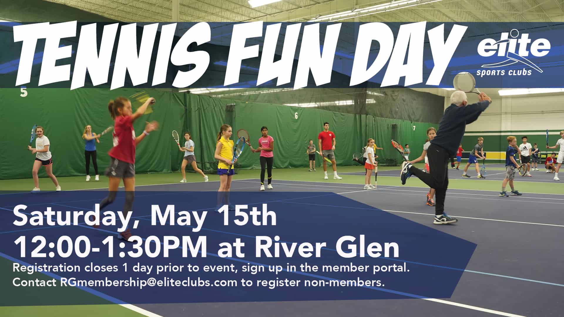 Tennis Fun Day - Elite River Glen - May 2021