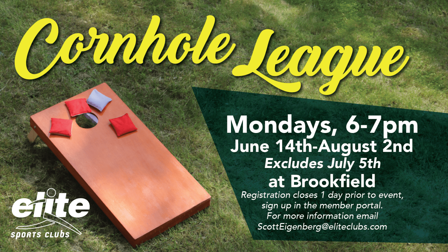 Cornhole League - Elite Sports Clubs