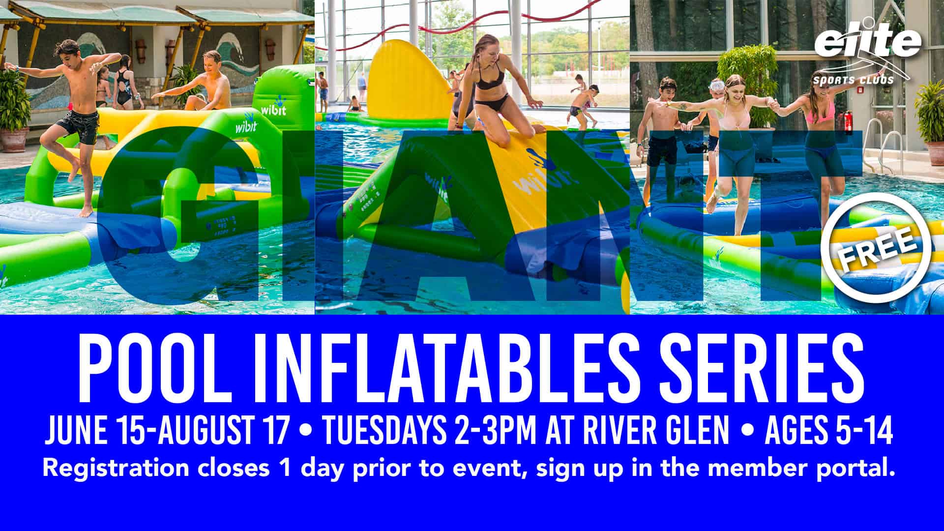 Giant Pool Inflatables Series - Elite River Glen - Summer 2021