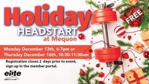 Holiday Headstart - Mequon - December 2021