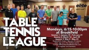 Table Tennis League - Brookfield - Spring 2022
