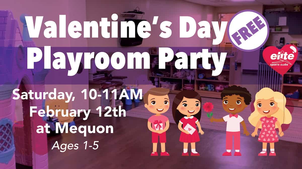 Valentine's Day Playroom Party - Mequon - February 2022