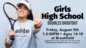 Girls High School Doubles Shootout - Brookfield - August 2022