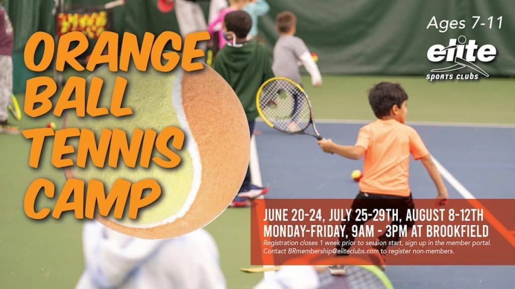 Orange Ball Tennis Camp - Brookfield - Summer 2022