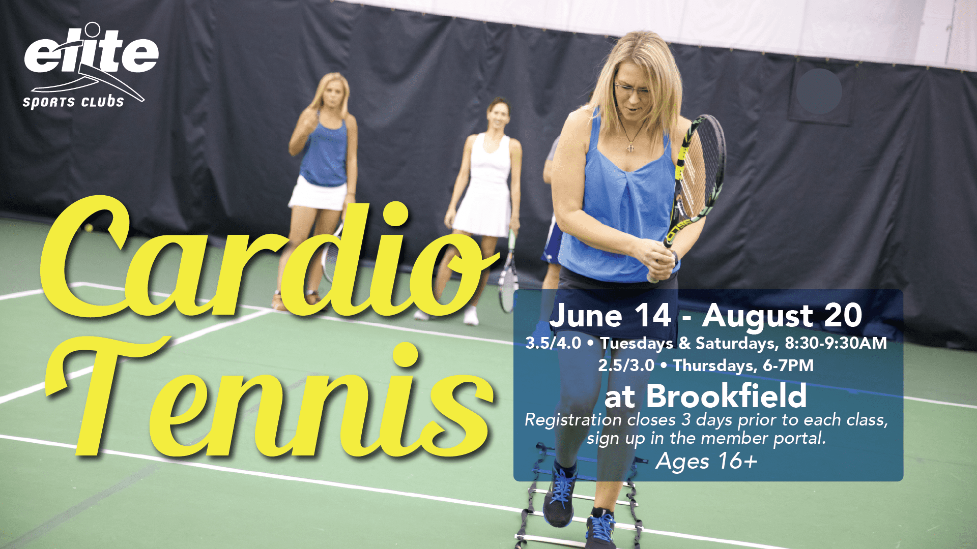 Cardio Tennis - Brookfield - Summer 2022