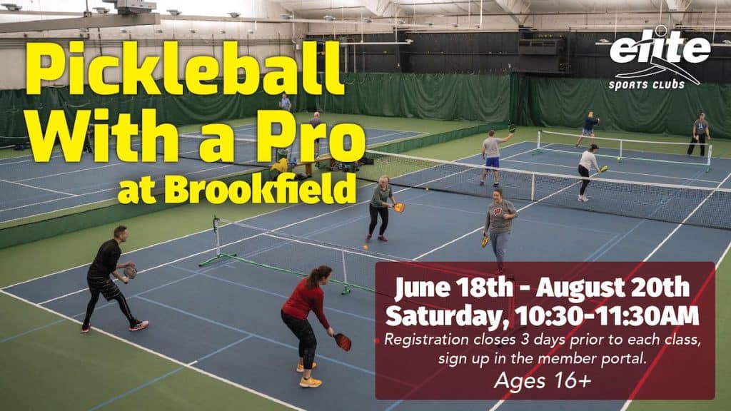 Pickleball with a Pro - Brookfield - Summer 2022