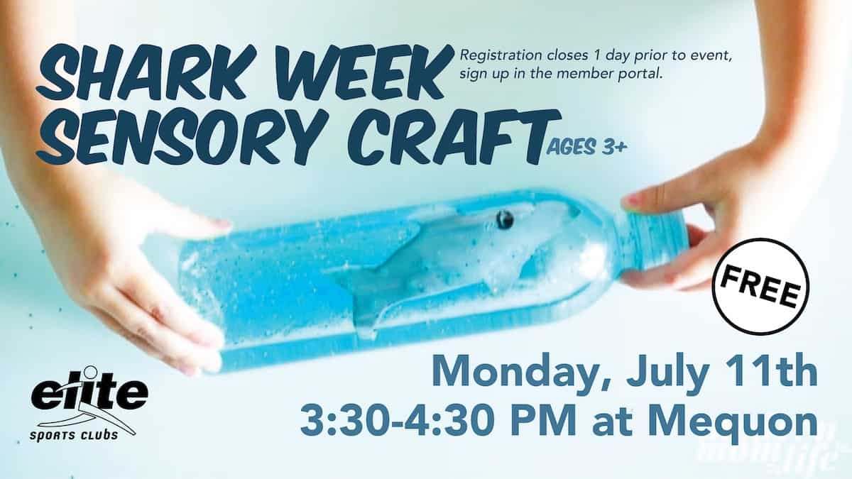 Shark Week - Sensory Craft - Mequon - July 2022