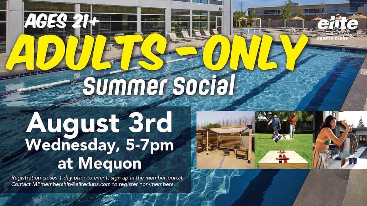 Adults-Only Summer Social - Mequon - August 2022