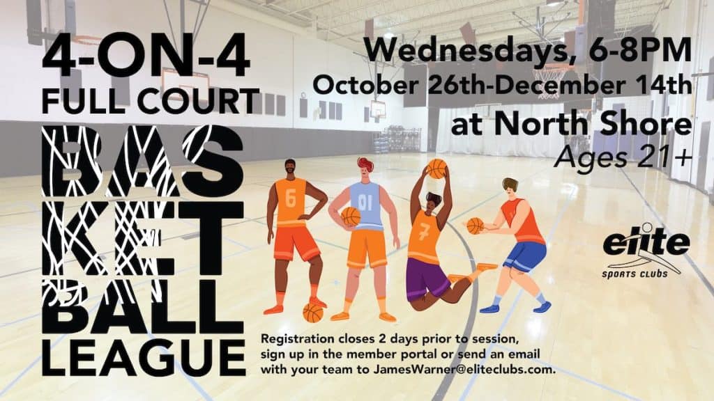 4-on-4 Basketball League - North Shore - Fall 2022